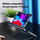 Laptop Stand With 8-in-1 Docking Station - Shopway