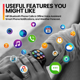 Smart Watch Display Screen Bluetooth Calling Health Fitness Tracking Shopway.