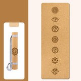 New Cork Natural Rubber Yoga Mat - Shopway