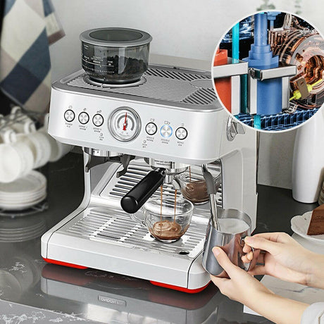 Household Small Semi-automatic Coffee Machine Shopway.