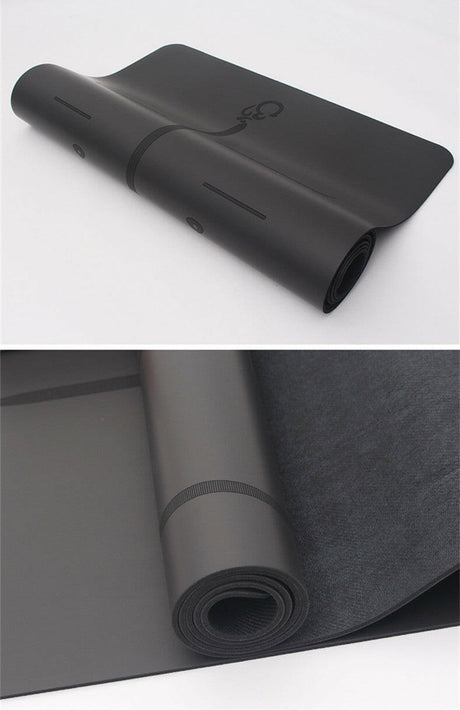 Natural Rubber Yoga Mat Widened Non-slip - Shopway