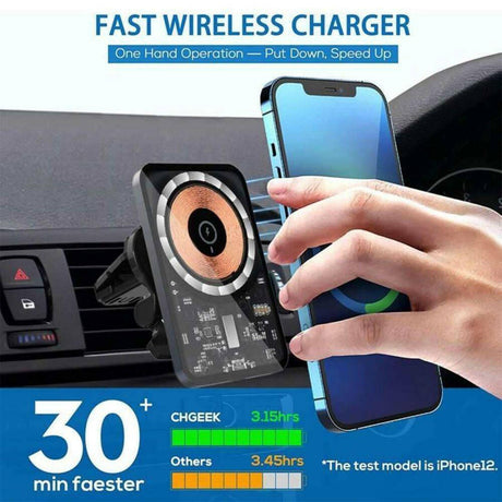 Magnetic Car Wireless Charger - Shopway