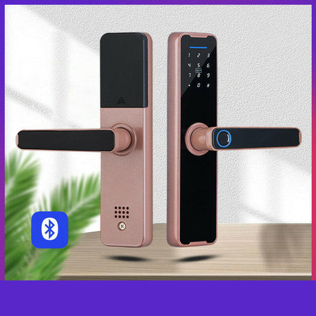 Security Smart Code Fingerprint Door Lock Shopway.