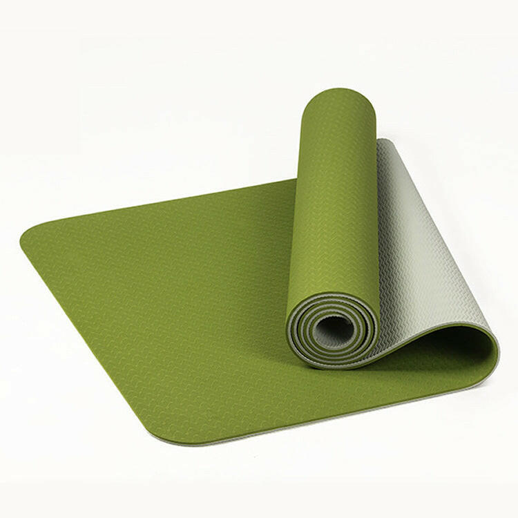 Yoga Mat Thickened 8mm Two-color Lengthened Yoga Mat 18361 Thick 8mm - Shopway
