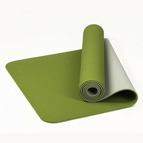 Yoga Mat Thickened 8mm Two-color Lengthened Yoga Mat 18361 Thick 8mm - Shopway