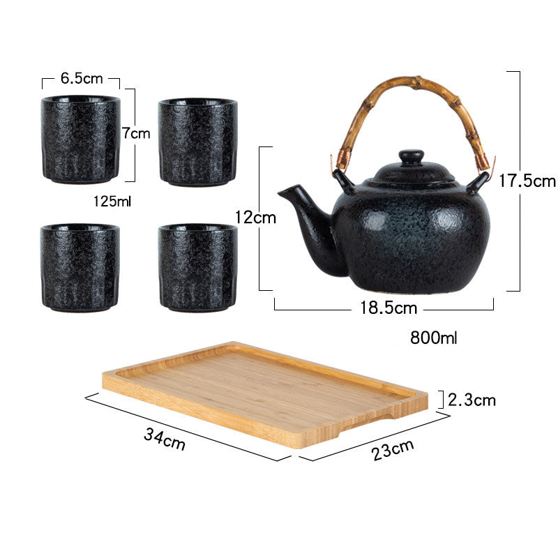 Bamboo Handle For Japanese Style Teapot Restaurant Shopway.