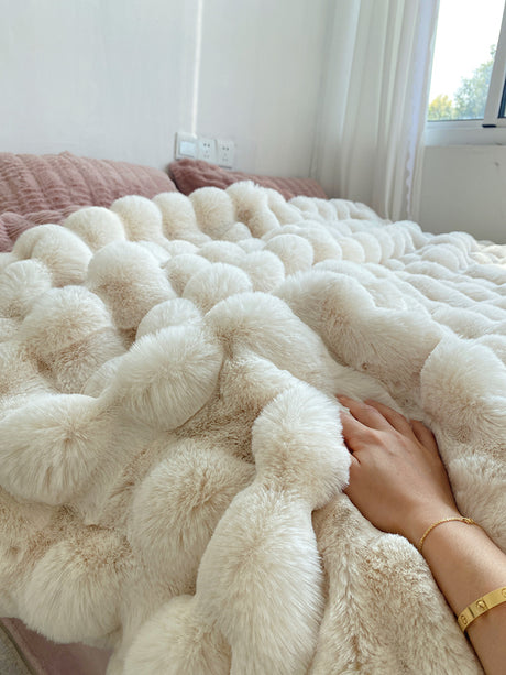 Tuscany Fur Casual Blanket For Two Shopway.