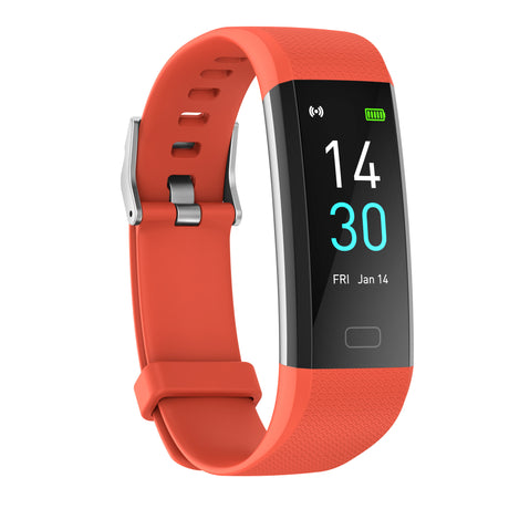 Blood Pressure Fitness Heart Rate Meter Step Temperature Smart Watch Shopway.