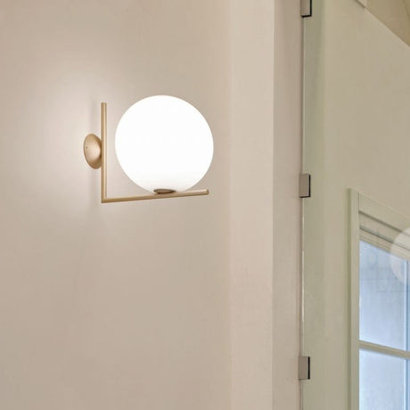 Glass Wall Lamp Bedroom Bedside Lamp Corridor Lamps Shopway.