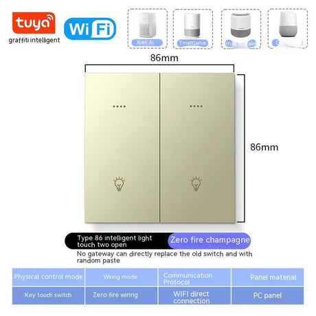Smart Home WiFi Switch Voice Control Shopway.