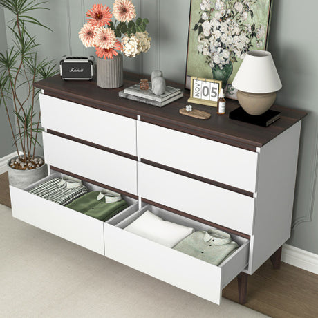 Particle Board Bedroom Living Room 6 Drawer Cabinet Shopway.