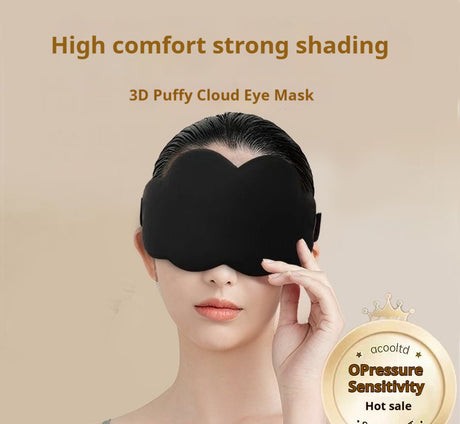 Three-dimensional Cloud Ice Silk Eye Mask Shading Sleeping Shopway.