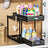 Dual Sliding Under Sink Cabinet Organizer Shopway.