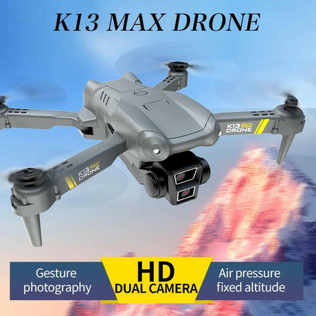 2024 K13 Mini Drone 8K Profesional 4K HD Camera Obstacle Avoidance Aerial Photography 5G 10Km Foldable Quadcopter Toy Sell Apron - Shopway