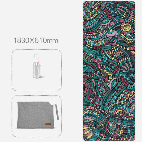 Anti-slip folding yoga mat for yoga beginners - Shopway