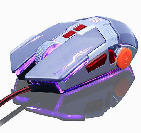 Silent mute computer notebook wired gaming mouse Shopway.