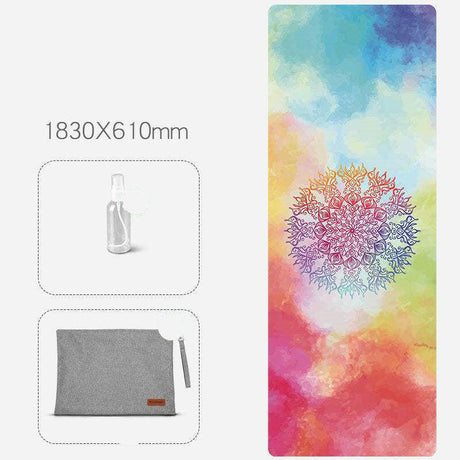 Anti-slip folding yoga mat for yoga beginners - Shopway
