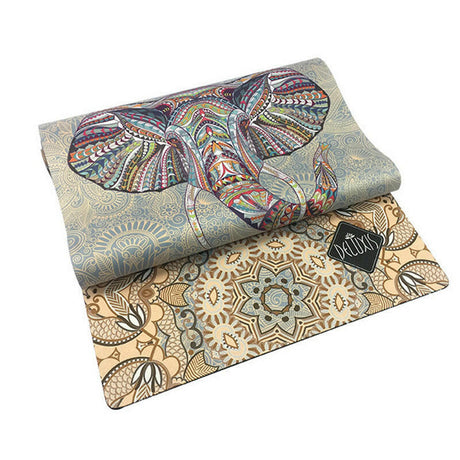 Industry Yoga Mat Rubber Anti-slip Suede Printing Yoga Mat - Shopway