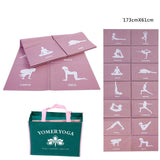 Foldable and portable yoga mat - Shopway