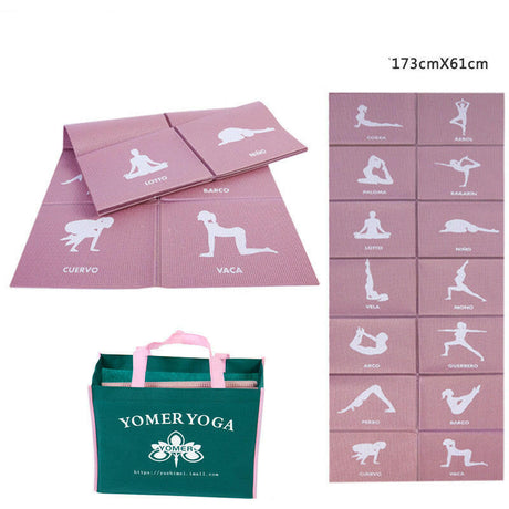 Foldable and portable yoga mat - Shopway
