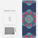 Anti-slip folding yoga mat for yoga beginners - Shopway