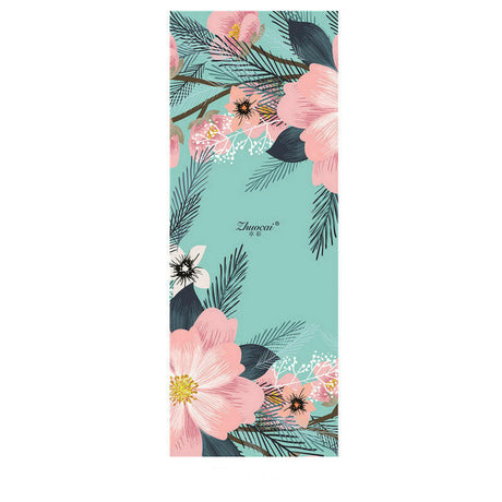PU rubber suede yoga mat - Shopway