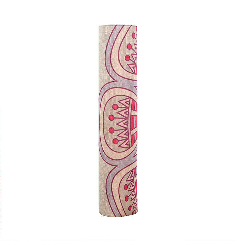 Natural rubber linen yoga mat - Shopway