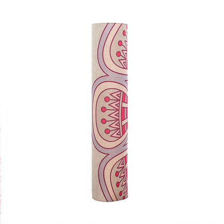 Natural rubber linen yoga mat - Shopway