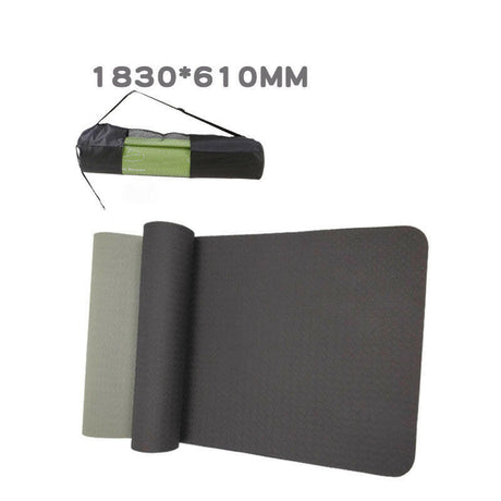 Non-slip tpe yoga mat - Shopway
