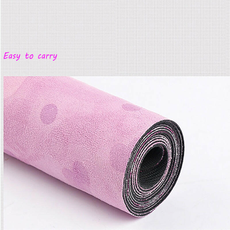 Suede folding yoga mat - Shopway