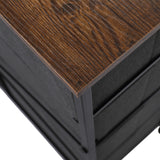 4 Tier Wide Drawer Dresser Storage Unit with 8 Easy Pull Fabric Drawers and Metal Frame Wooden Tabletop for Closets Nursery Dorm Room Hallway Gray Shopway.