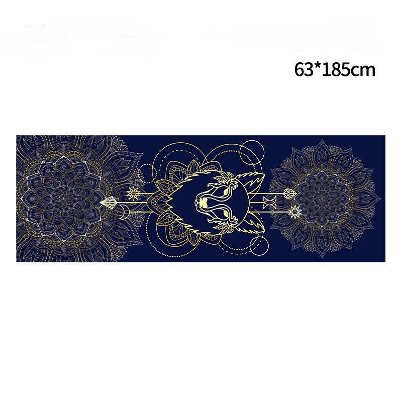 Non-slip printed yoga mat - Shopway