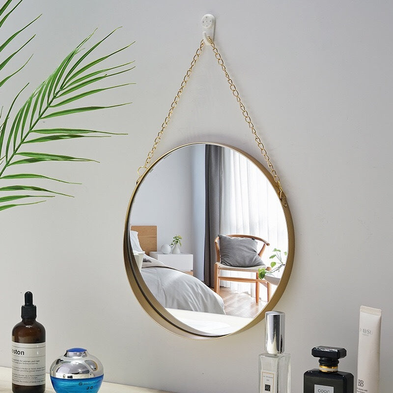 Metal Wrought Iron Bathroom Wall Mirror Shopway.