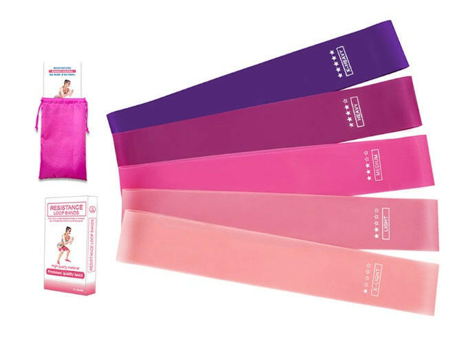 Gym Sterkte Weerstand Bands Pilates Sport Rubber Fitness Mini Bands Crossfit Workout - Shopway
