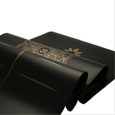 Rubber Pu Postural Line Yoga Mat - Shopway