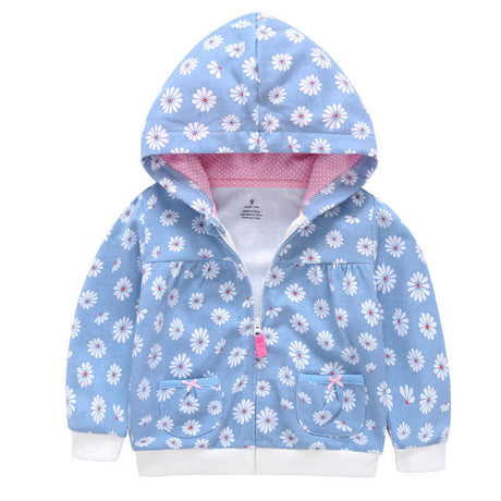 Candy Color Hooded Baby & Toddler Zipper Coat Tops Shopway.