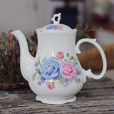 European Style Bone China Single Pot Large Teapot Shopway.