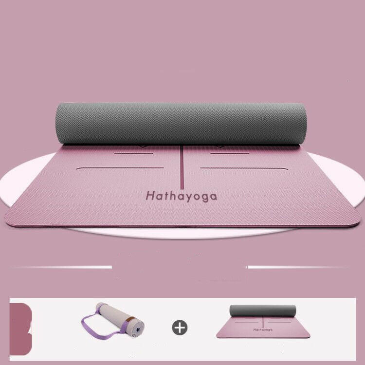 Fitness Exercise Mat for Beginners Non-Slip Yoga mat - Shopway