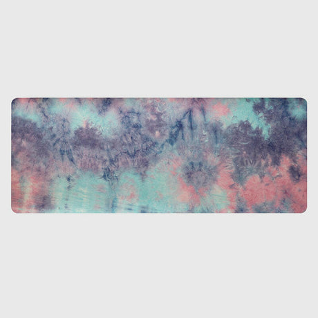 Tie-dyed Natural Rubber Yoga Mat Suede Sublimation Transfer Yoga Mat - Shopway