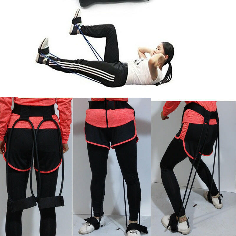Latex Material Yoga Fitness Belt Foot Pedal Tension Rope Home Exercise Fitness Equipment Home Workout Resistance Bands - Shopway