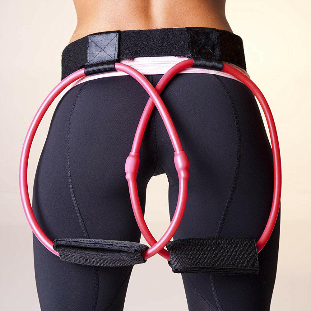 Latex Material Yoga Fitness Belt Foot Pedal Tension Rope Home Exercise Fitness Equipment Home Workout Resistance Bands - Shopway