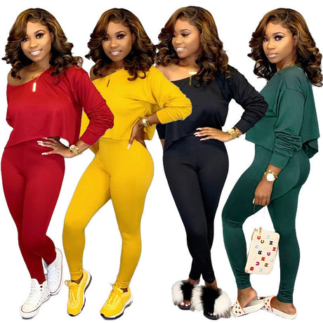 Sportswear Autumn Pullover Suit Women Shopway.