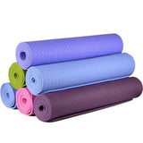 Umweltfreundliche Anti Slip TPE Yogamatte With Schlinge Und Tragen Strap Kostenloser Versand - Shopway