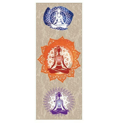 Printed Yoga Mat Drape Sweat-Absorbent Fitness Yoga Towel Yoga Drape - Shopway