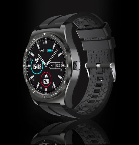 Full Circle Full Touch Heart Rate Blood Pressure Sleep Monitoring Cross-Border Smart Watch Fitness Pedometer Shopway.
