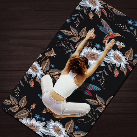 Antiskid Yoga Fitness Mat Household Floor Mat Children'S Dance Practice Mat - Shopway
