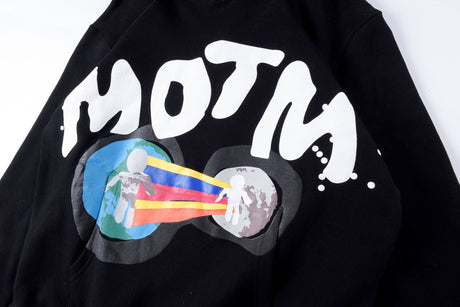 Three-Dimensional Printed Hooded Sweater For Men And Women Couples Cooperation Shopway.