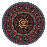 Nagudi Small Round Mat Yoga Mat Non-slip Natural Rubber - Shopway
