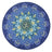 Nagudi Small Round Mat Yoga Mat Non-slip Natural Rubber - Shopway