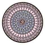 Nagudi Small Round Mat Yoga Mat Non-slip Natural Rubber - Shopway